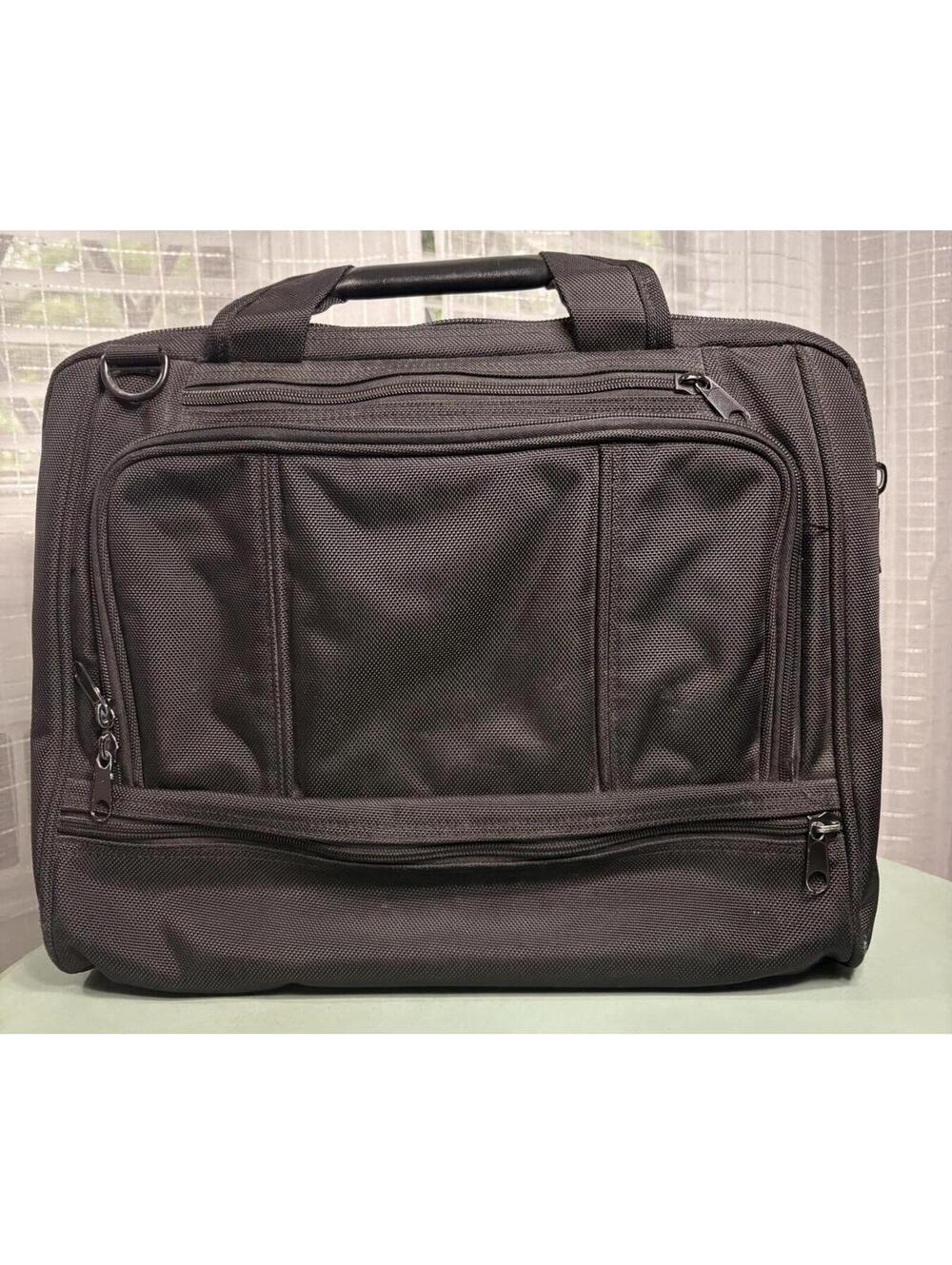 Brenthaven Laptop Briefcase Business Travel Bag Black Ballistic Nylon Padded
